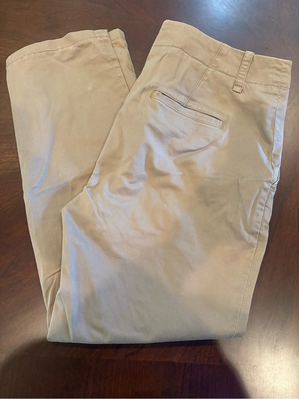 Vince Women's Straight-Leg Pants in Khaki